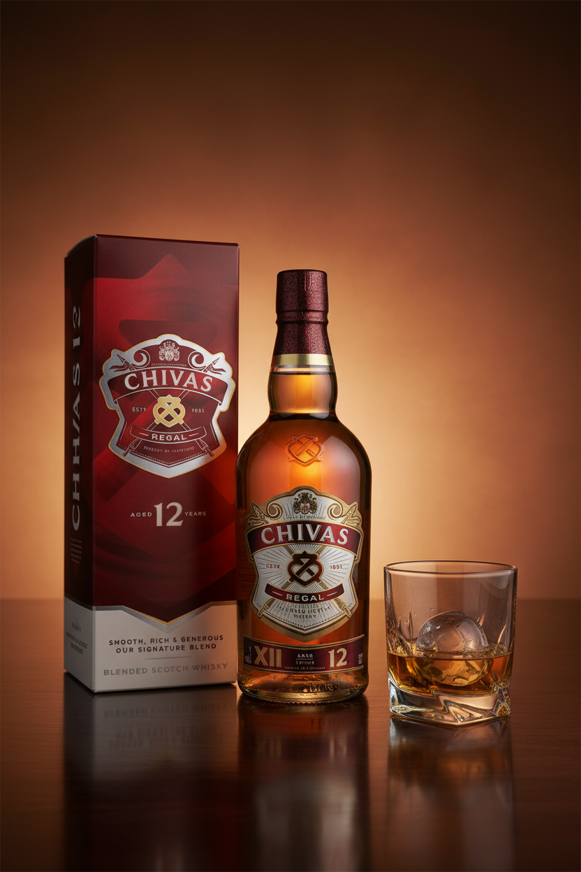 Chivas Regal 12 Year - Professional Product Shot